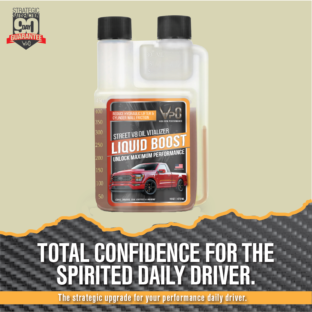 Liquid Boost™ STREET V8 Oil Vitalizer