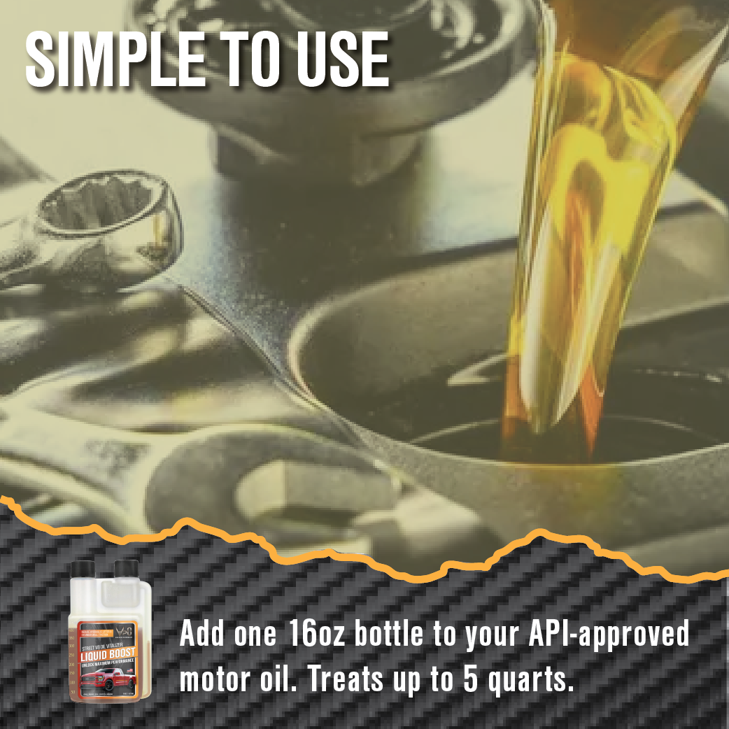 Liquid Boost™ STREET V8 Oil Vitalizer